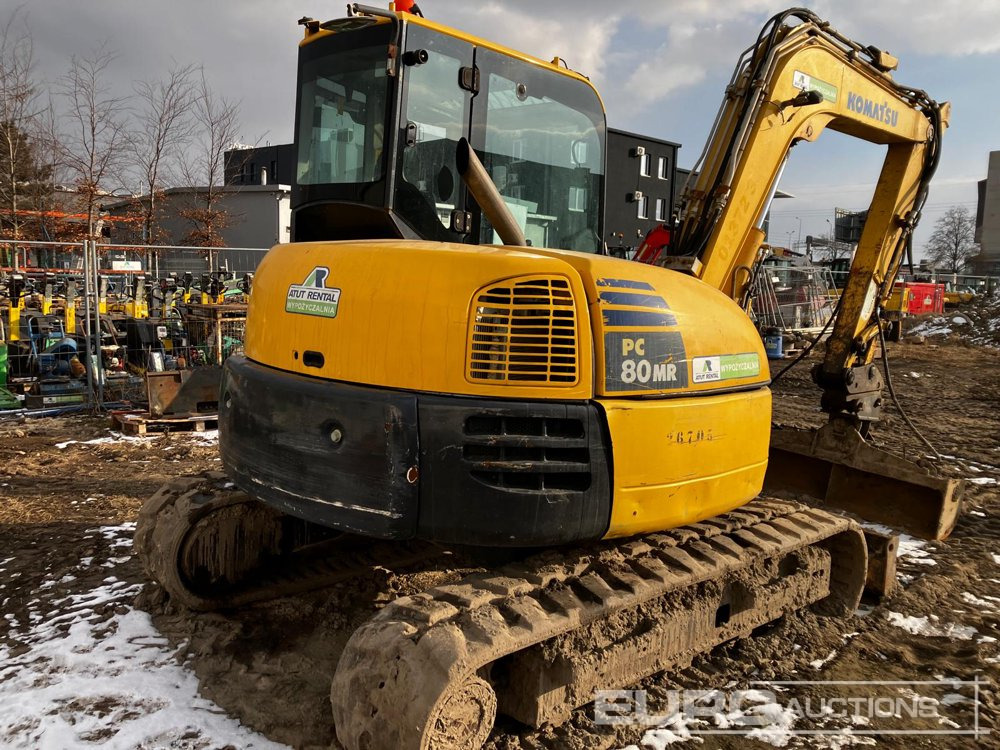2015 Komatsu PC80MR-3 - Miniexcavadora: foto 3 2015 Komatsu PC80MR-3 - Miniexcavadora: foto 3