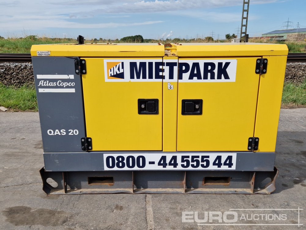 2016 Atlas Copco QAS20 - Generador industriale: foto 5 2016 Atlas Copco QAS20 - Generador industriale: foto 5