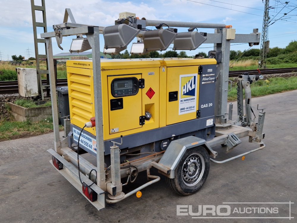2016 Atlas Copco QAS20 - Torre de iluminación: foto 4 2016 Atlas Copco QAS20 - Torre de iluminación: foto 4