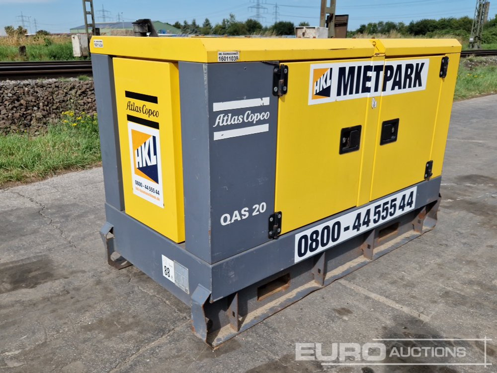 2016 Atlas Copco QAS20 - Generador industriale: foto 4 2016 Atlas Copco QAS20 - Generador industriale: foto 4