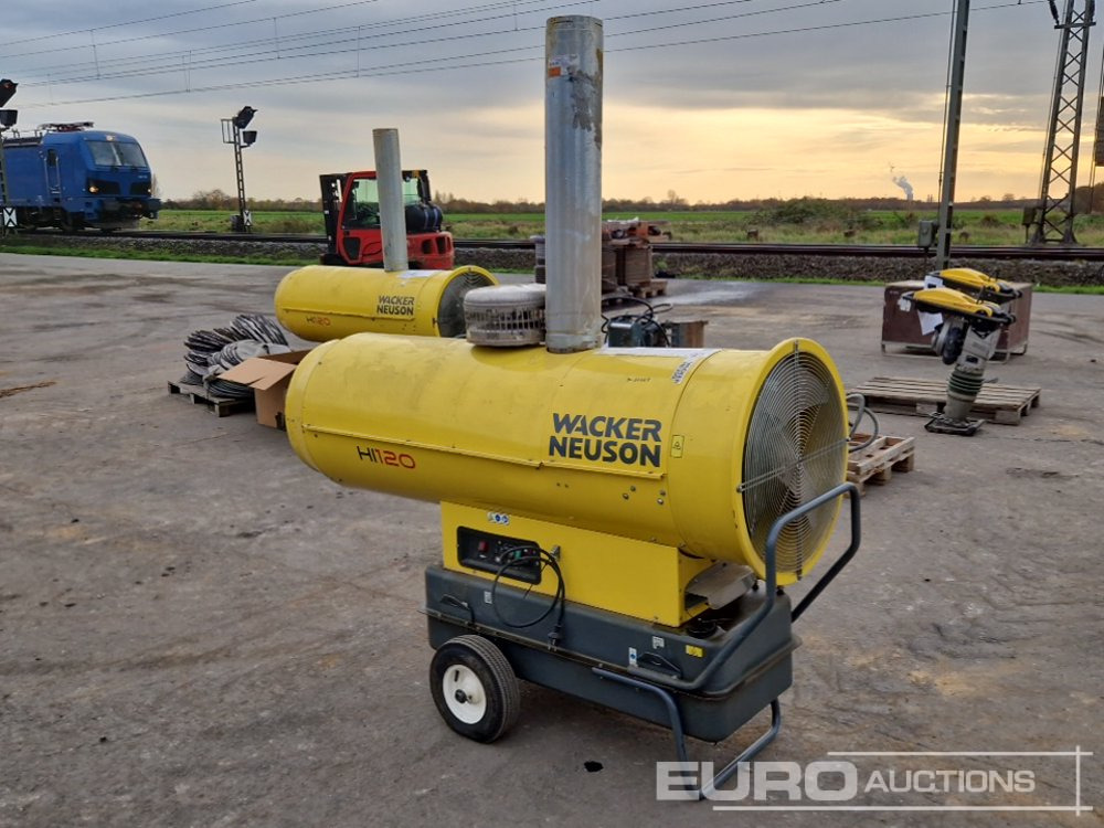 2016 Wacker Neuson HI 120 Space Heater - Equipo de construcción: foto 3 2016 Wacker Neuson HI 120 Space Heater - Equipo de construcción: foto 3