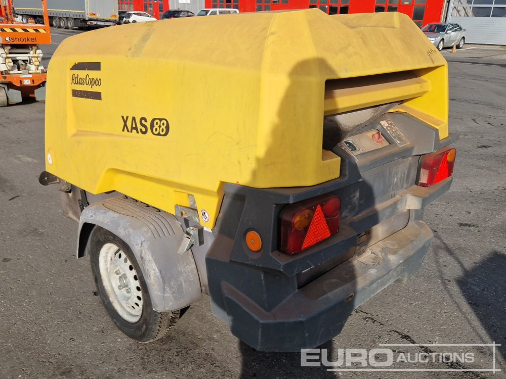 2017 Atlas Copco XAS88 180CFM - Compresor de aire: foto 2 2017 Atlas Copco XAS88 180CFM - Compresor de aire: foto 2