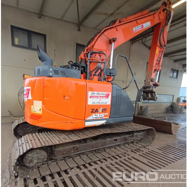 2017 Hitachi ZX135US-6 - Excavadora de cadenas: foto 1 2017 Hitachi ZX135US-6 - Excavadora de cadenas: foto 1