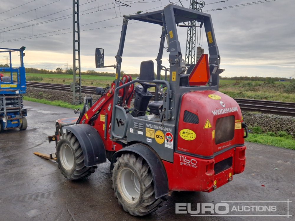 2017 Weidemann 1160 - Cargadora de ruedas: foto 3 2017 Weidemann 1160 - Cargadora de ruedas: foto 3