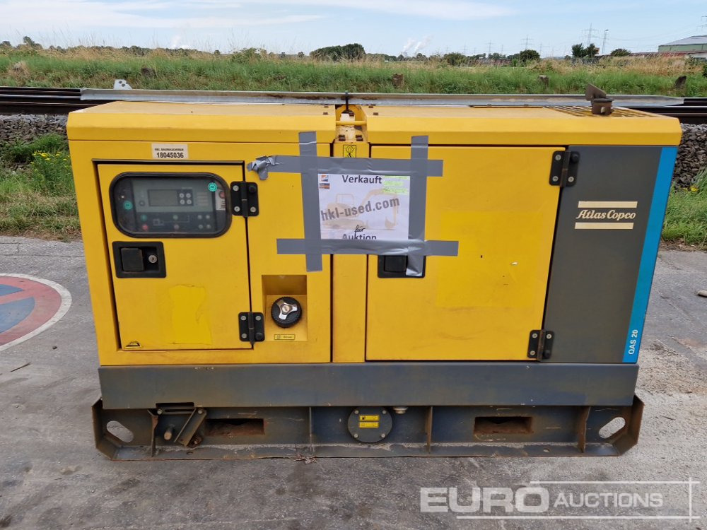 2018 Atlas Copco QAS20 - Generador industriale: foto 2 2018 Atlas Copco QAS20 - Generador industriale: foto 2
