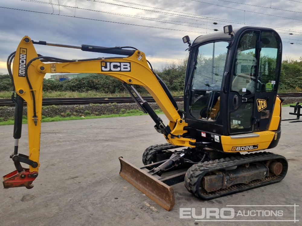 2018 JCB 8026 CTS - Miniexcavadora: foto 1 2018 JCB 8026 CTS - Miniexcavadora: foto 1