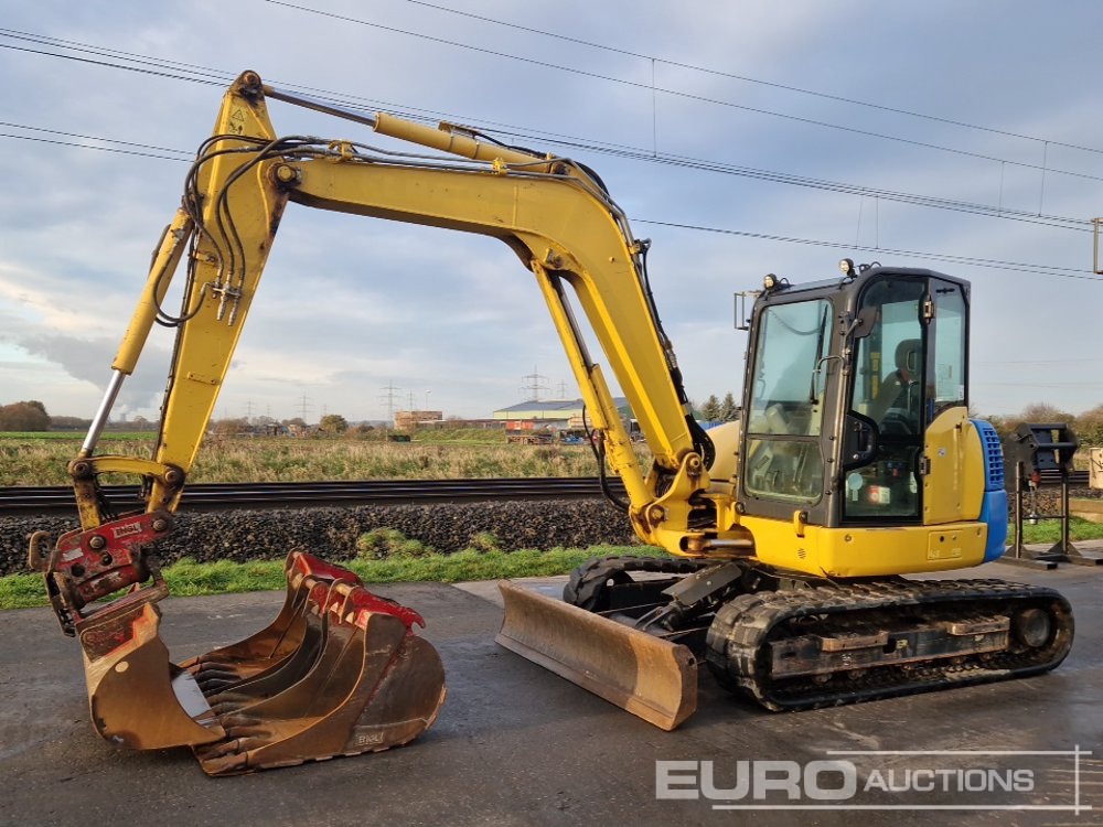 2018 Komatsu PC80MR-5 - Miniexcavadora: foto 1 2018 Komatsu PC80MR-5 - Miniexcavadora: foto 1