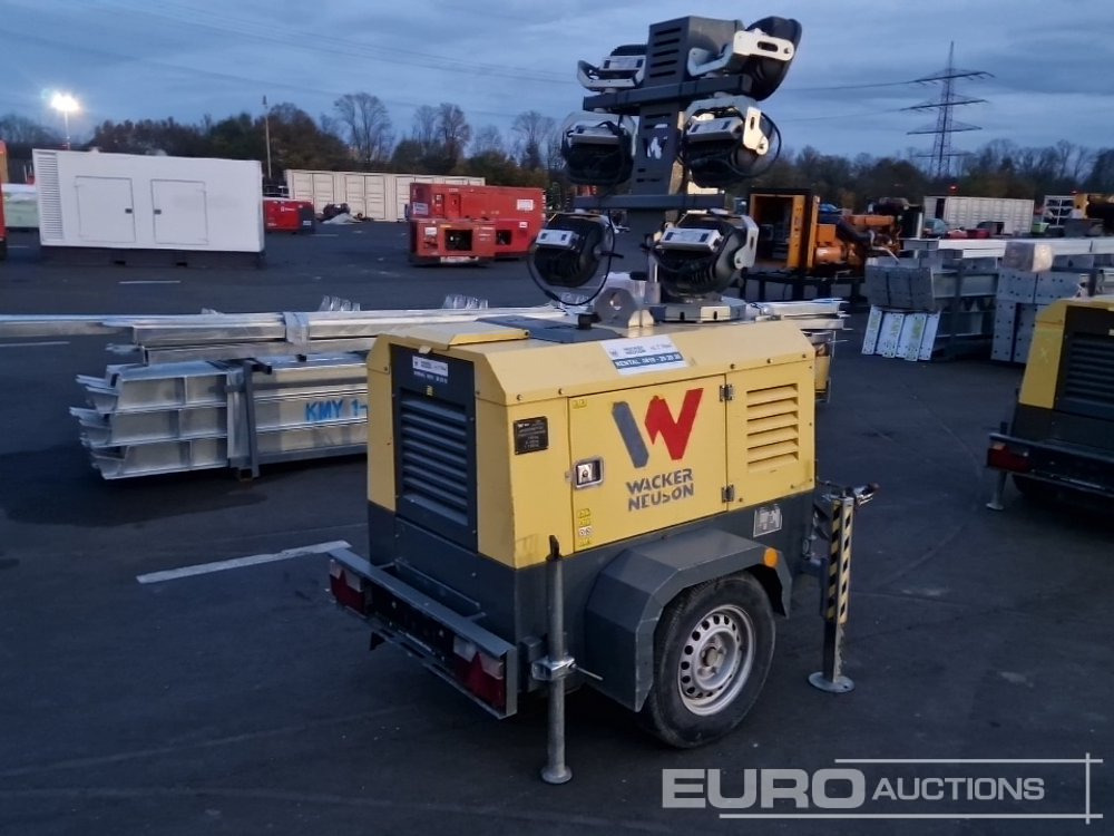 2018 Wacker Neuson Single Axle Light Tower LTE4K, 50Hz, LED - Torre de iluminación: foto 3 2018 Wacker Neuson Single Axle Light Tower LTE4K, 50Hz, LED - Torre de iluminación: foto 3