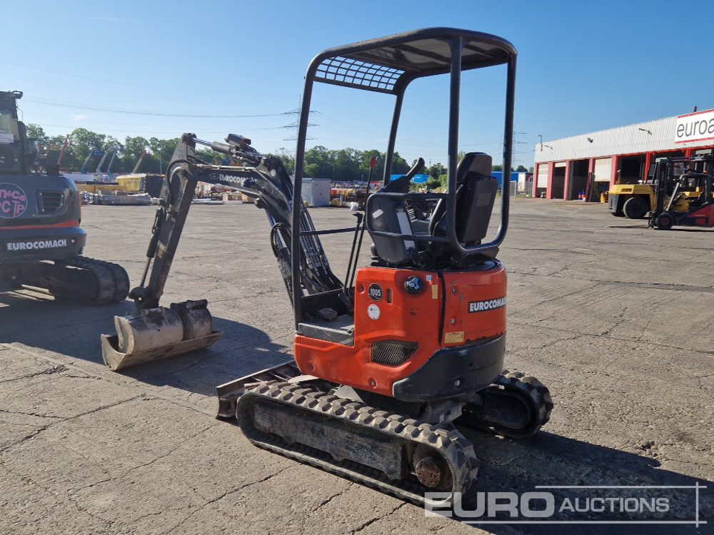 2019 Eurocomach 18ZT - Miniexcavadora: foto 3 2019 Eurocomach 18ZT - Miniexcavadora: foto 3
