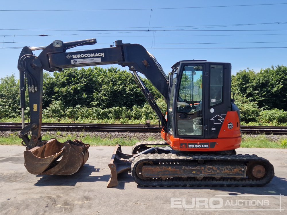 2019 Eurocomach ES90UR4 - Miniexcavadora: foto 2 2019 Eurocomach ES90UR4 - Miniexcavadora: foto 2