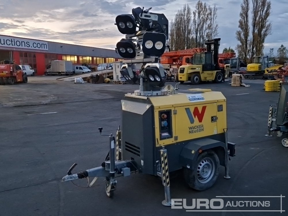 2020 Wacker Neuson Single Axle Light Tower LTE4K, 50hz - Torre de iluminación: foto 1 2020 Wacker Neuson Single Axle Light Tower LTE4K, 50hz - Torre de iluminación: foto 1