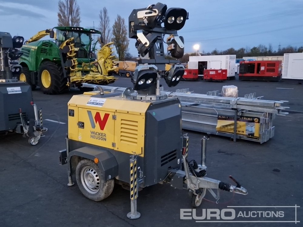 2020 Wacker Neuson Single Axle Light Tower LTE4K, 50hz - Torre de iluminación: foto 4 2020 Wacker Neuson Single Axle Light Tower LTE4K, 50hz - Torre de iluminación: foto 4