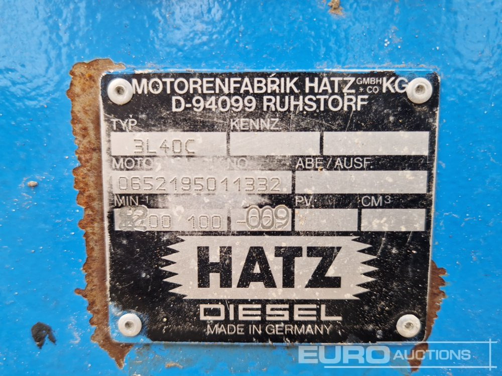 Motor Hatz 3L40C Diesel Engine: foto 8
