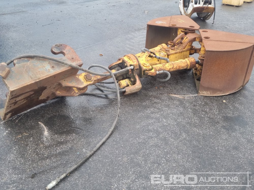 Hydraulic Rotating Clamshell Bucket to suit Crane - Implemento para Excavadora: foto 1 Hydraulic Rotating Clamshell Bucket to suit Crane - Implemento para Excavadora: foto 1