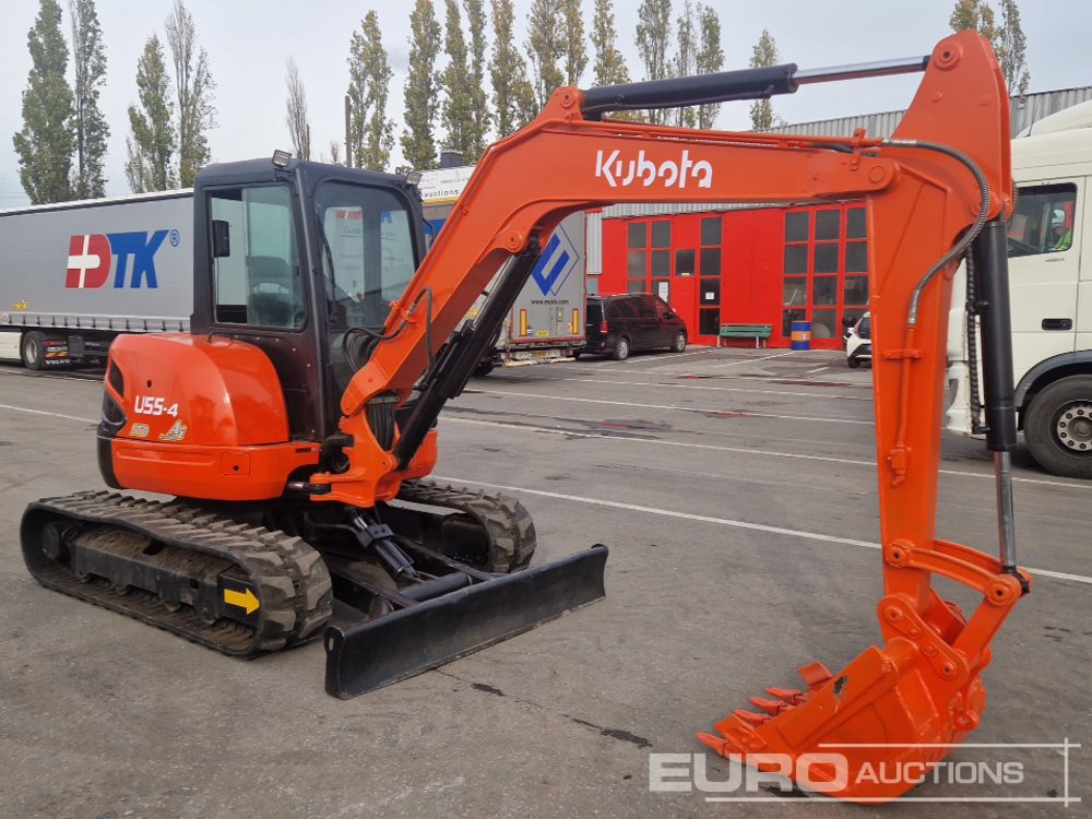 Miniexcavadora Kubota U55-4: foto 7 Miniexcavadora Kubota U55-4: foto 7