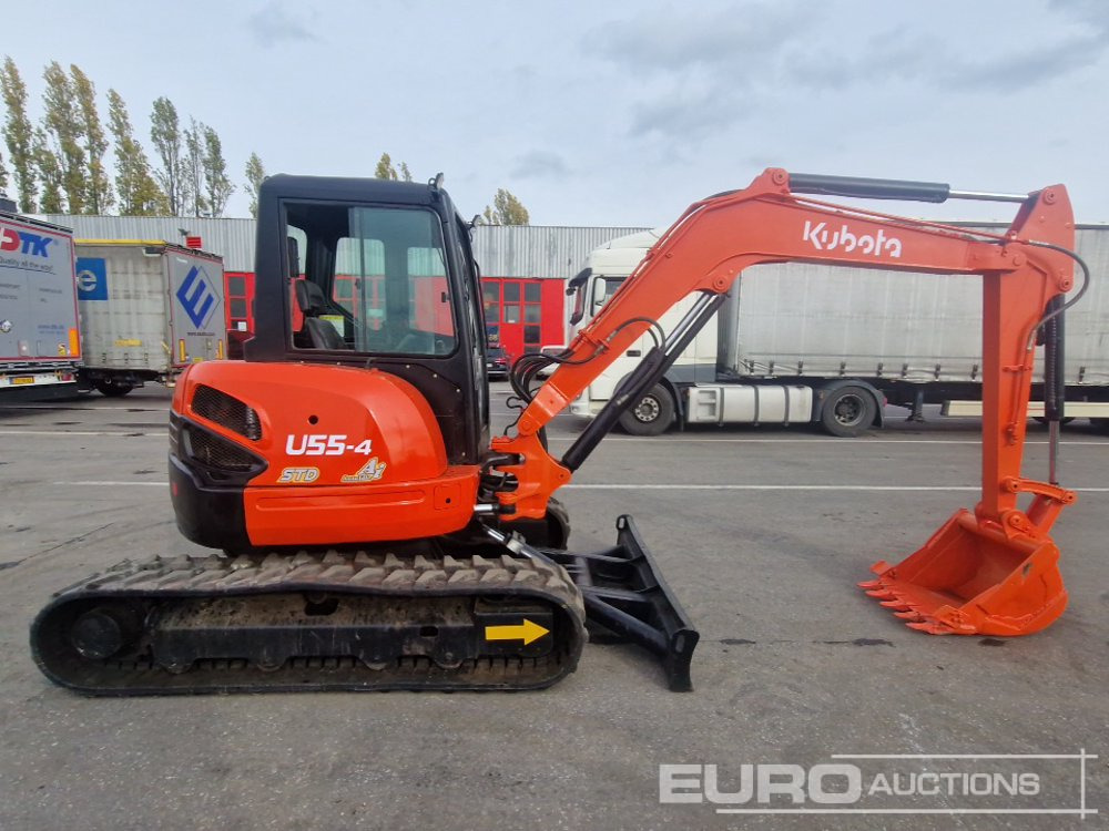 Miniexcavadora Kubota U55-4: foto 6 Miniexcavadora Kubota U55-4: foto 6
