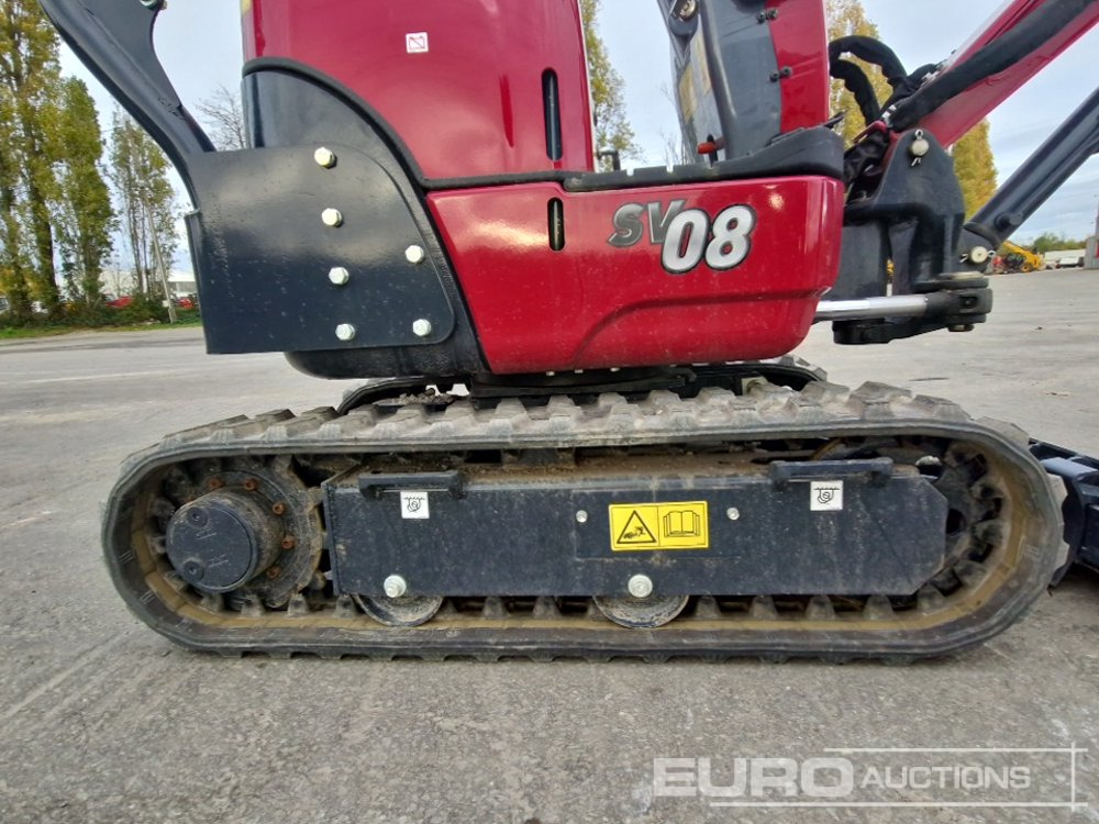Miniexcavadora Unused 2024 Yanmar SV08-1C: foto 9