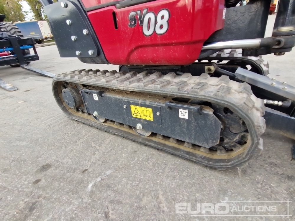 Miniexcavadora Unused 2024 Yanmar SV08-1C: foto 8