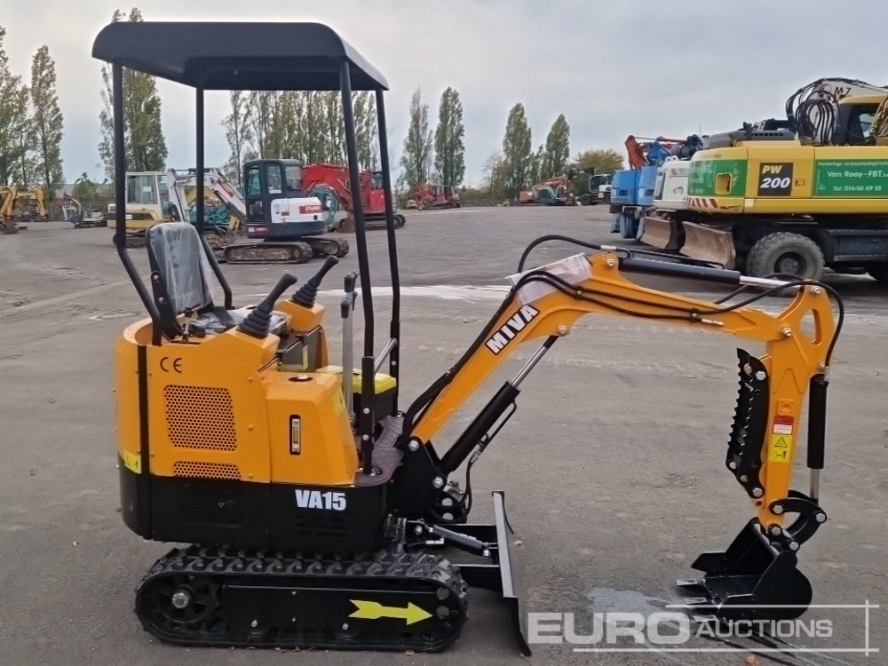 Unused 2025 Miva VA15 - Miniexcavadora: foto 5 Unused 2025 Miva VA15 - Miniexcavadora: foto 5