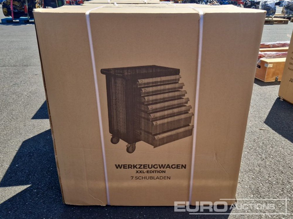 Unused Erdmann XXl Edition 7 Drawer Tool Cabinet c/w Profi Tools - Equipo de taller: foto 2 Unused Erdmann XXl Edition 7 Drawer Tool Cabinet c/w Profi Tools - Equipo de taller: foto 2