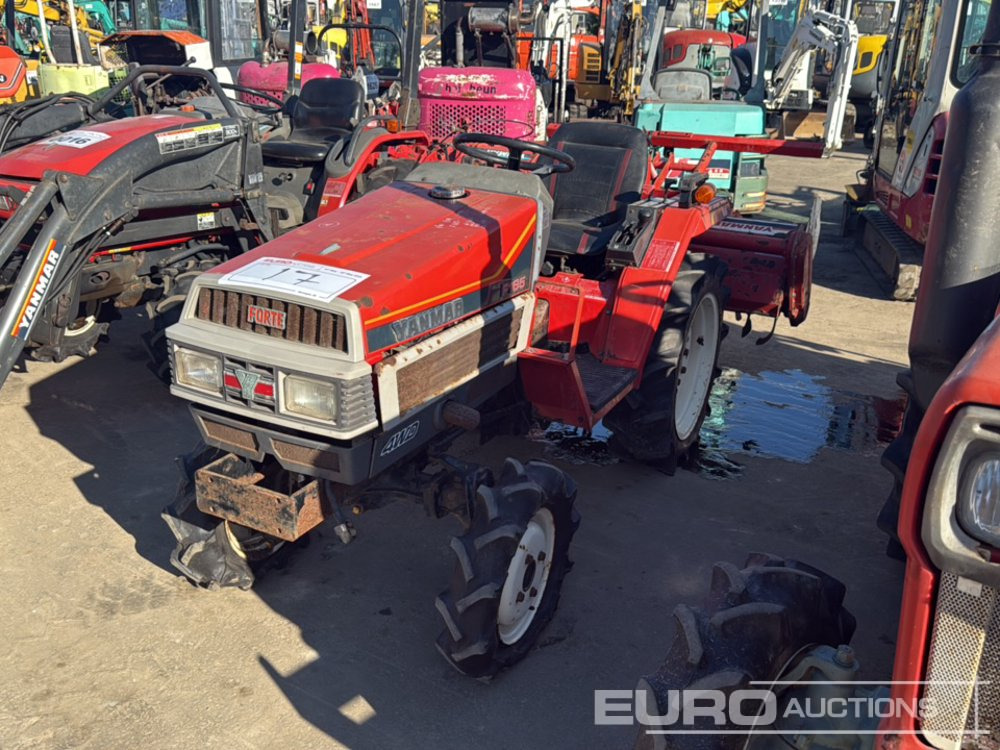 Yanmar F165D - Mini tractor: foto 1 Yanmar F165D - Mini tractor: foto 1