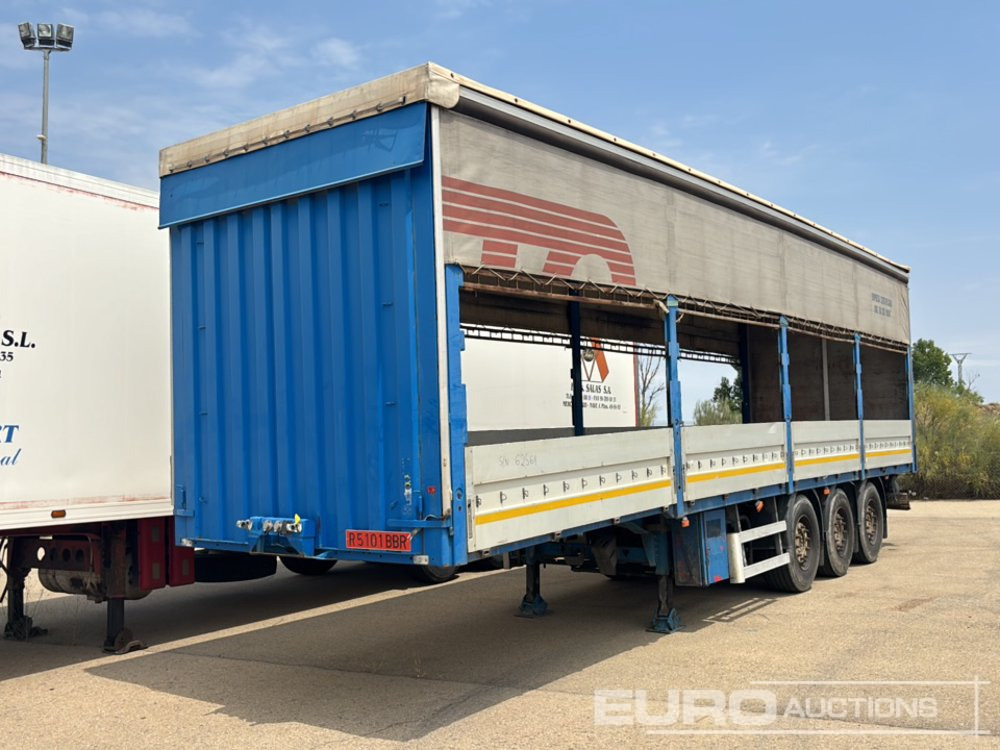 2004 Leciñena AR-13600 - Semirremolque lona: foto 1 2004 Leciñena AR-13600 - Semirremolque lona: foto 1