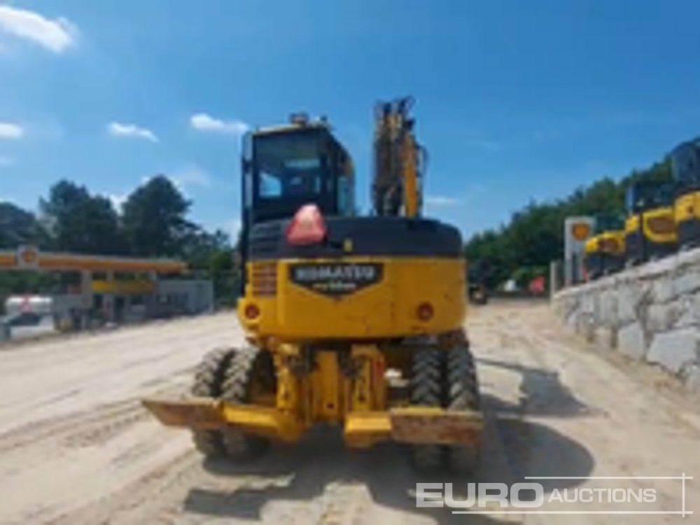 2008 Komatsu PW98MR-6 - Excavadora de ruedas: foto 4 2008 Komatsu PW98MR-6 - Excavadora de ruedas: foto 4
