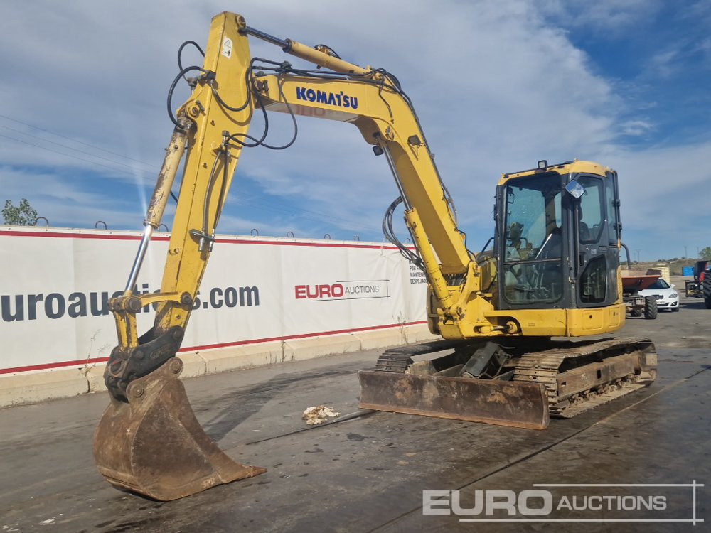 2010 Komatsu PC88MR-8 - Miniexcavadora: foto 1 2010 Komatsu PC88MR-8 - Miniexcavadora: foto 1