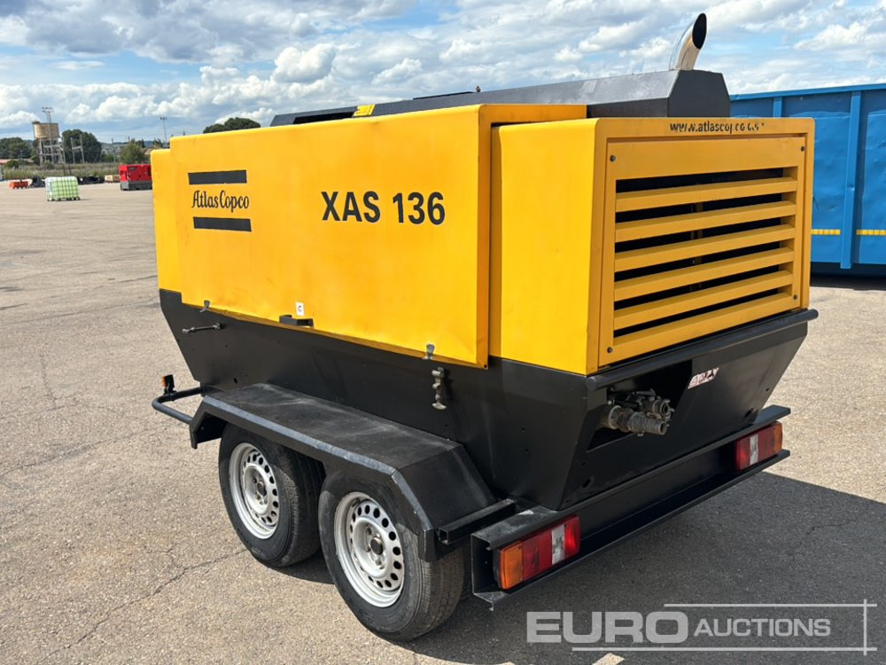 2017 Atlas Copco XAS136DD - Compresor de aire: foto 3 2017 Atlas Copco XAS136DD - Compresor de aire: foto 3