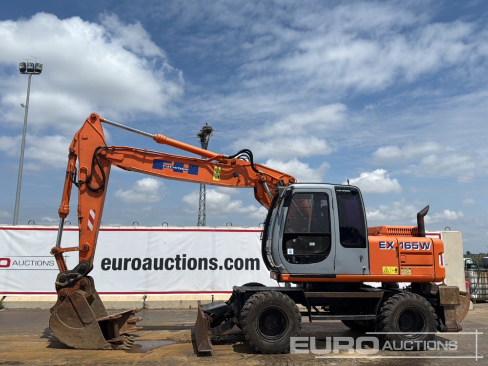 Fiat Hitachi EX165W - Excavadora de ruedas: foto 2 Fiat Hitachi EX165W - Excavadora de ruedas: foto 2
