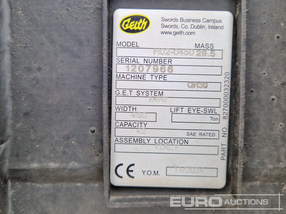 Unused 2024 Geith H02-0450 - Cazo: foto 5 Unused 2024 Geith H02-0450 - Cazo: foto 5