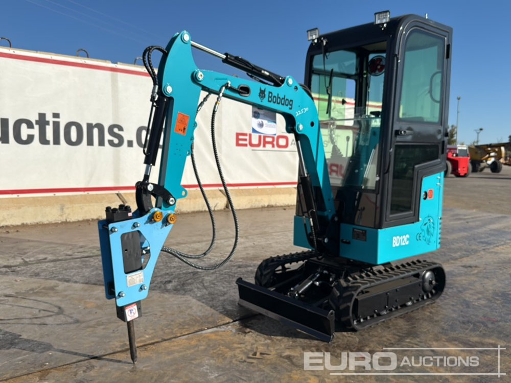 Unused 2025 Bobdog BD12C - Miniexcavadora: foto 1 Unused 2025 Bobdog BD12C - Miniexcavadora: foto 1