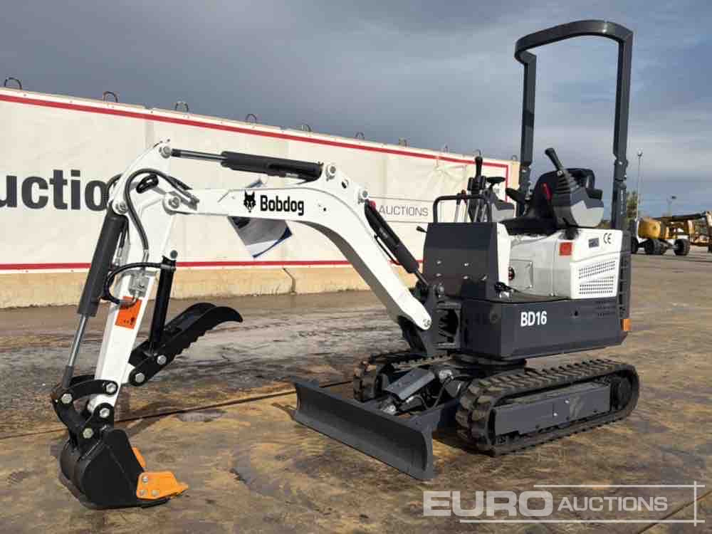 Unused 2025 Bobdog BD16 - Miniexcavadora: foto 1 Unused 2025 Bobdog BD16 - Miniexcavadora: foto 1