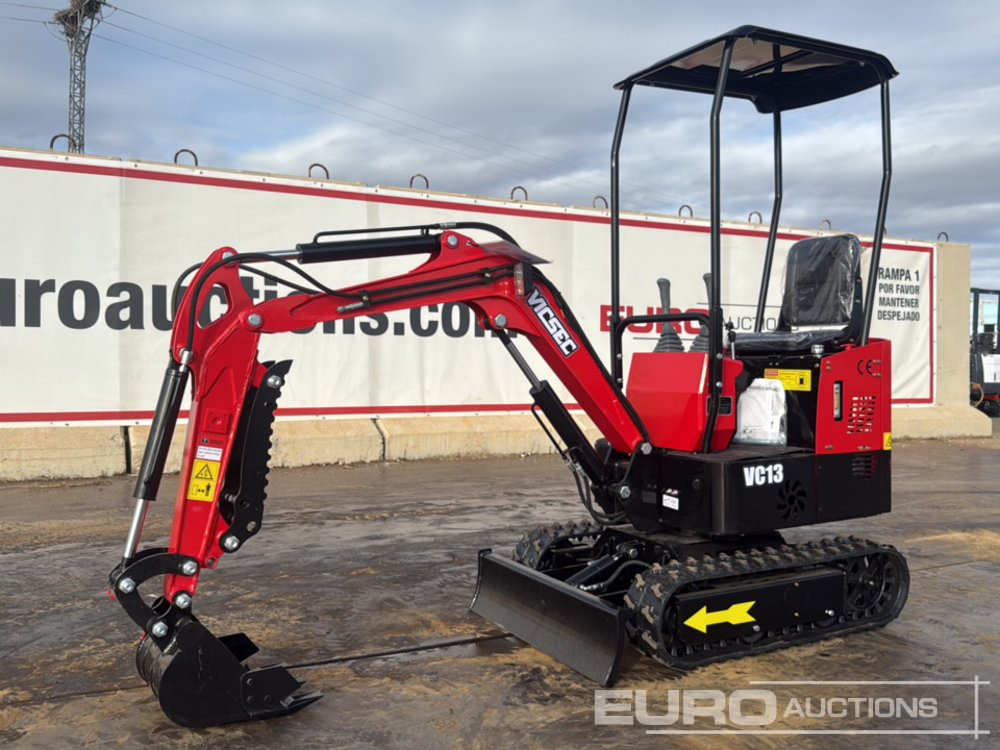 Unused 2025 Vicsec VC13J-R - Miniexcavadora: foto 1 Unused 2025 Vicsec VC13J-R - Miniexcavadora: foto 1