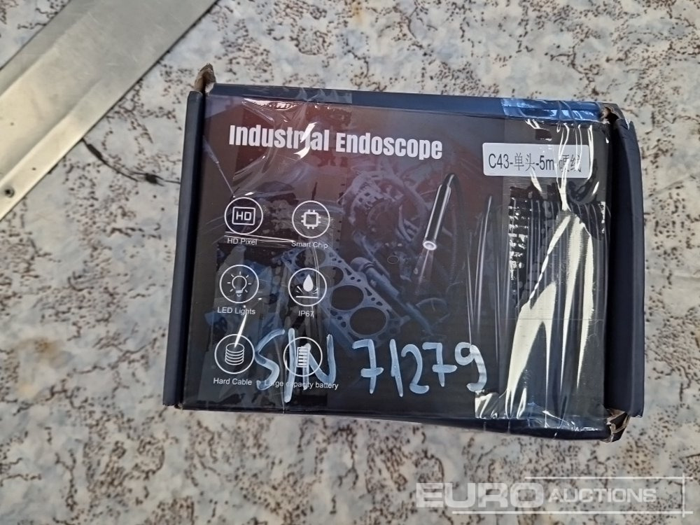 Unused Endoscope Camera - 5 Meter reach, HD Display, 4.3" Monitor, Waterproof IP67 (2 of) - Equipo de taller: foto 4 Unused Endoscope Camera - 5 Meter reach, HD Display, 4.3" Monitor, Waterproof IP67 (2 of) - Equipo de taller: foto 4