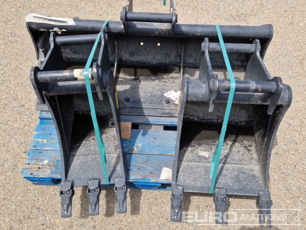 Unused Geith G03R-1200 48" Ditching Bucket, H03-0300 12" Digging Bucket, H03-450 18" Digging Bucket 40mm Pin to suit Mini Excavator / Conjunto Cazos - Cazo: foto 5 Unused Geith G03R-1200 48" Ditching Bucket, H03-0300 12" Digging Bucket, H03-450 18" Digging Bucket 40mm Pin to suit Mini Excavator / Conjunto Cazos - Cazo: foto 5