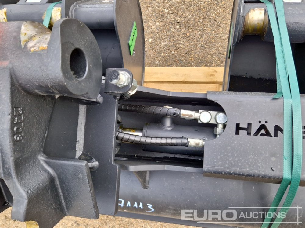 Cazo Unused Häner 56" Tilt Ditching, 26", 12" Digging Buckets to suit Mini Excavator / Cazo: foto 8