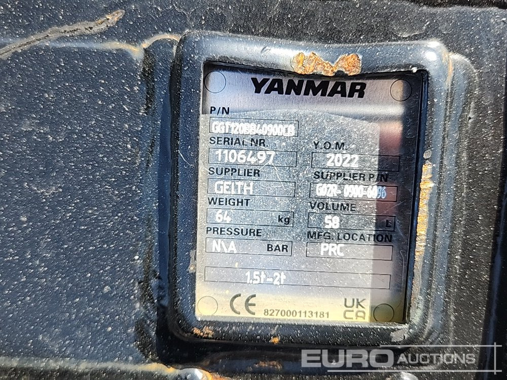 Unused Yanmar G02R-0900-6096 - Cazo: foto 5 Unused Yanmar G02R-0900-6096 - Cazo: foto 5