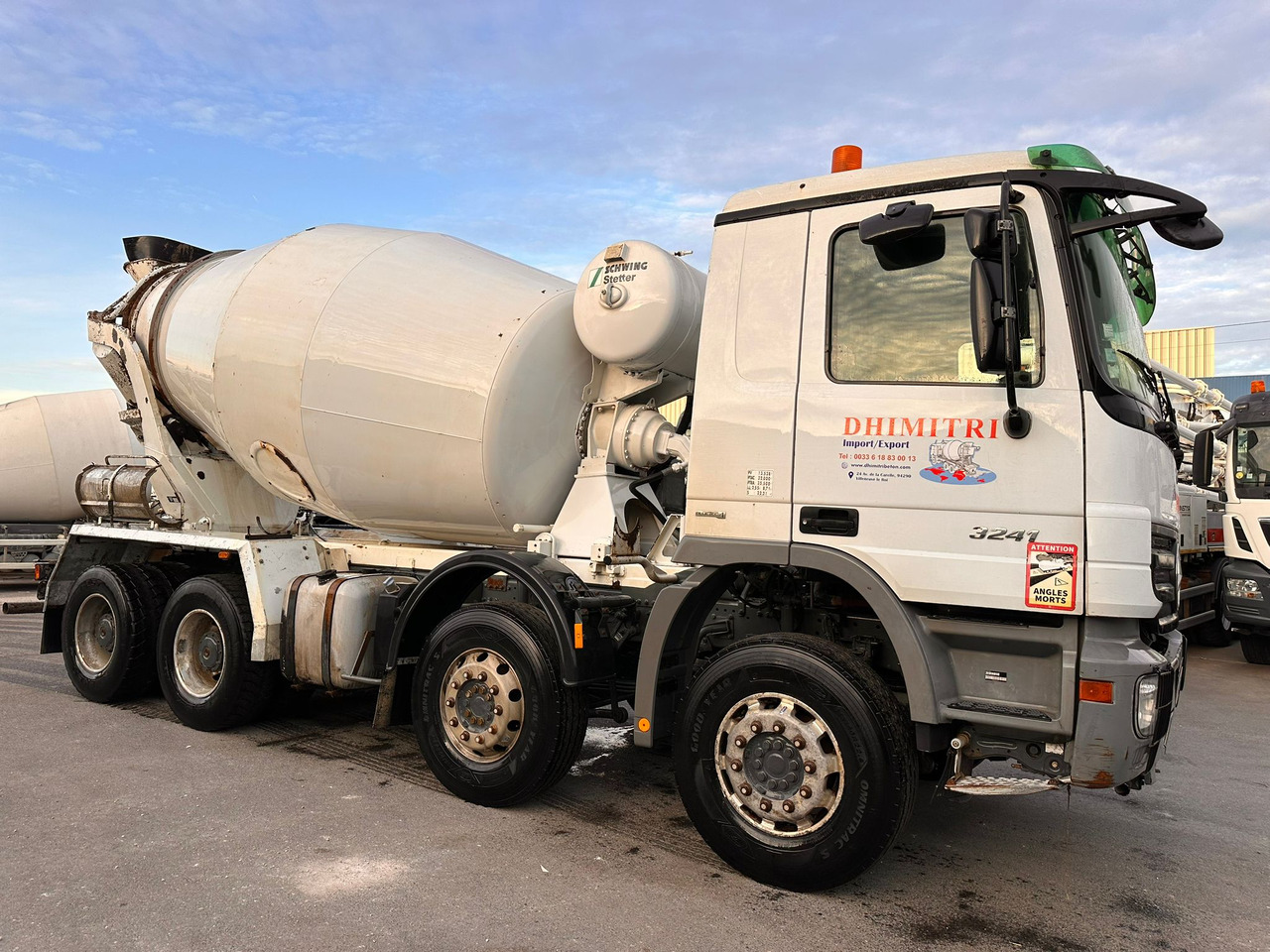 Camion béton Mercedes Actros 3241 CR-432-JW - Camión hormigonera: foto 3 Camion béton Mercedes Actros 3241 CR-432-JW - Camión hormigonera: foto 3