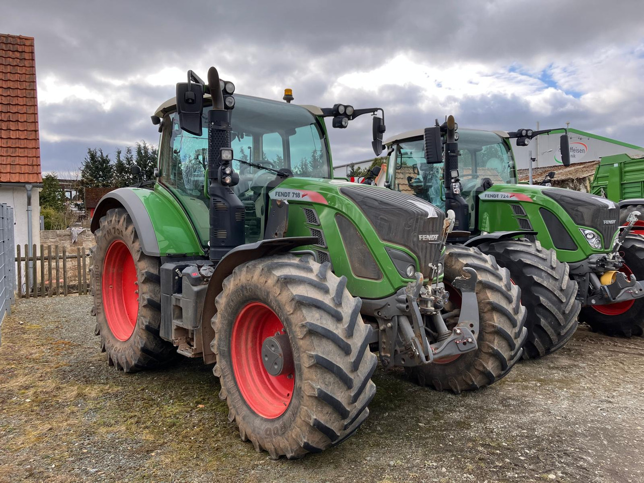 Fendt 718 Vario S4 Power Plus - Tractor: foto 1 Fendt 718 Vario S4 Power Plus - Tractor: foto 1
