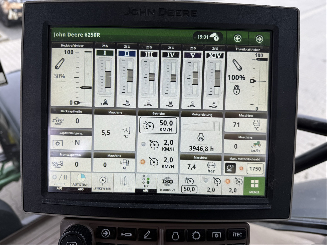 Leasing de John Deere 6250 R John Deere 6250 R: foto 14