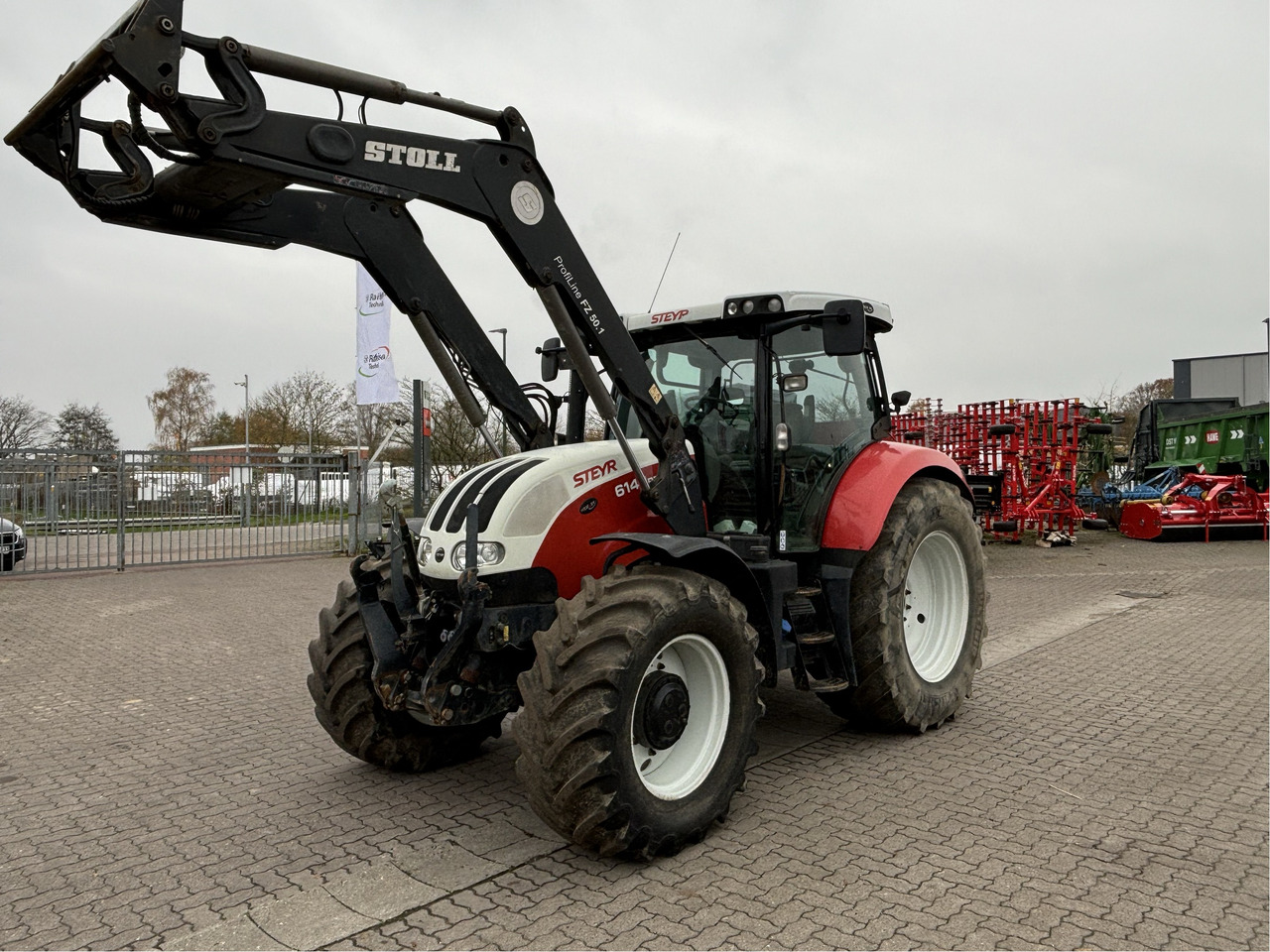 Steyr 6140 Profi - Tractor: foto 1 Steyr 6140 Profi - Tractor: foto 1