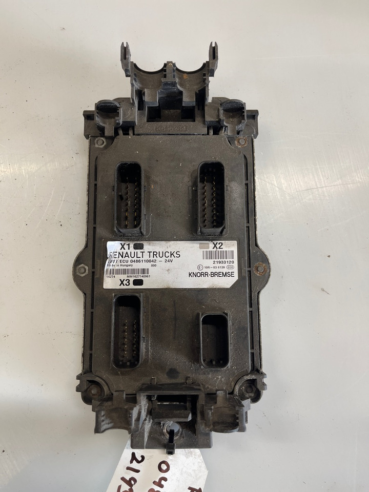 RENAULT ECU EBS7 7421933120 - Sistema eléctrico para Camión: foto 1 RENAULT ECU EBS7 7421933120 - Sistema eléctrico para Camión: foto 1