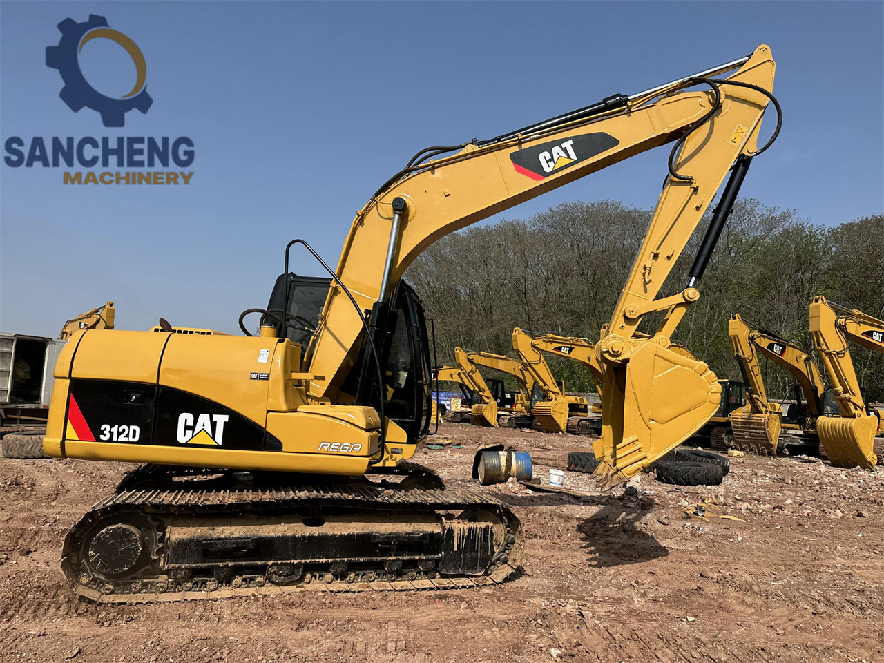 CAT 312D - Excavadora de cadenas: foto 1 CAT 312D - Excavadora de cadenas: foto 1