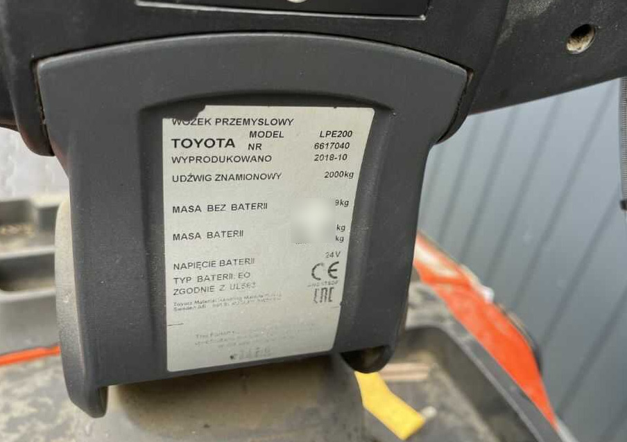 BT LPE200 - Transpaleta: foto 4 BT LPE200 - Transpaleta: foto 4