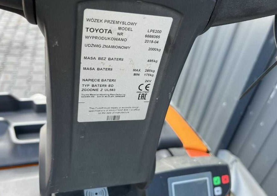 BT LPE200 - Transpaleta: foto 4 BT LPE200 - Transpaleta: foto 4