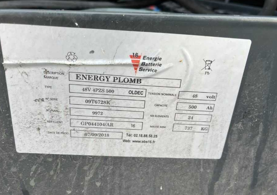 Carretilla elevadora eléctrica Linde E14-01: foto 8