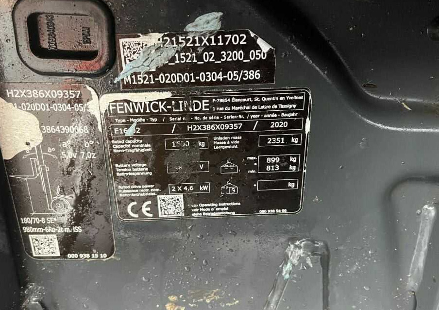 Linde E16-02 - Carretilla elevadora eléctrica: foto 4 Linde E16-02 - Carretilla elevadora eléctrica: foto 4