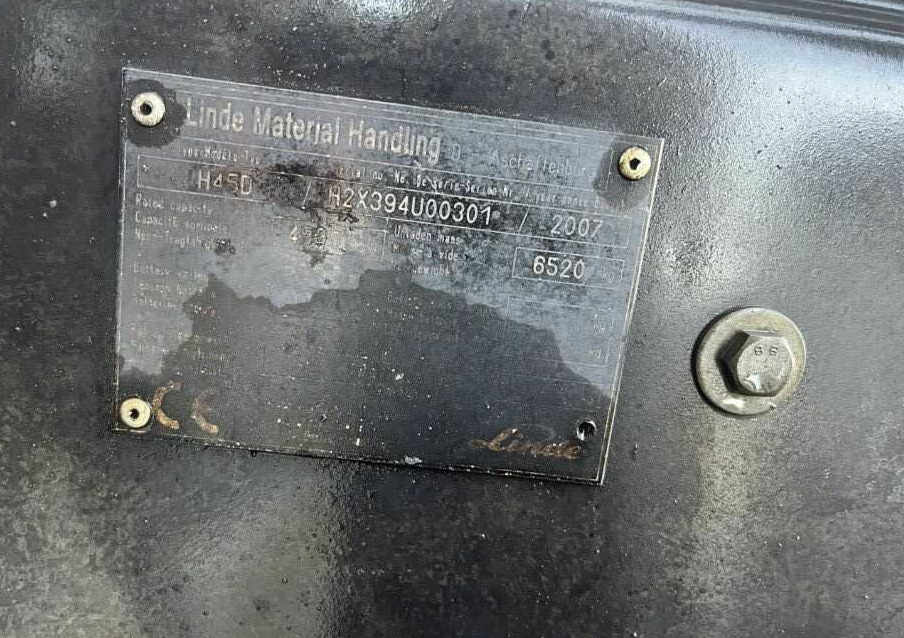 Linde H45D - Carretilla elevadora diésel: foto 4 Linde H45D - Carretilla elevadora diésel: foto 4