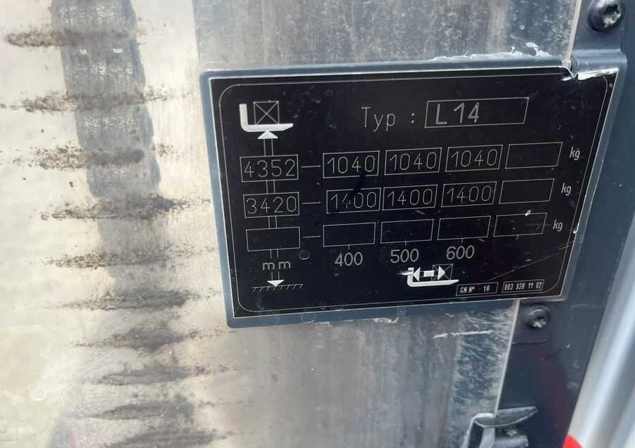 Linde L14 - Apilador: foto 5 Linde L14 - Apilador: foto 5